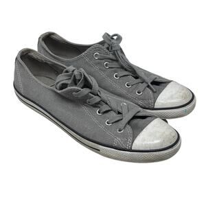Converse all star gray women's sneaker size 10